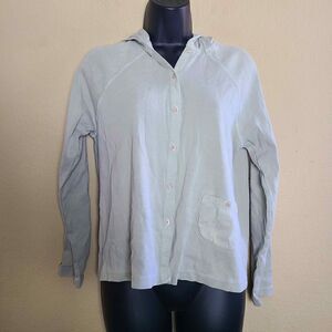 Hot Cotton by Marc Ware Button Up Hoodie